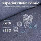 Vakollia 10 Pieces Patio Furniture Sets with Fire Pit Table, Wicker Rattan High Back Outdoor Swivel Rocking Chairs Set with 3-Seat Couch, Ottomans and Side Table Vakollia