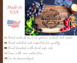 Personalized Grill Wood Cutting Board Handmade in USA – Best Serves as Chopping board, Charcuterie board, Cheese board – Unique Wooden Grilling Gift Viva Workshop