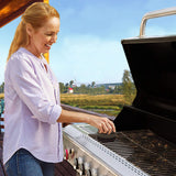 SCRUBIT Grill Cleaning Brush - Grill Sponge Bristle Free BBQ Cleaner with Heavy Duty Scrubber Pad, Safe Cast Iron and Griddle Scraper Pads, Ideal Accessories for Charcoal and Gas Grills - 2 Pack SCRUBIT