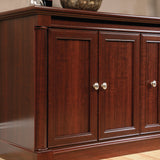 Sauder Palladia Credenza, For TV's up to 70", Select Cherry finish, 19.45"D x 70.16"W x 33.11"H Sauder