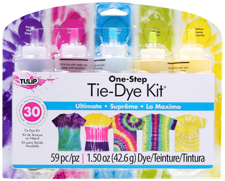Tulip One-Step 5 Color Tie-Dye Kits Ultimate, 1.5oz Tulip