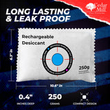 Cedar Mill Fine Firearms Gun Safe Dehumidifier – 250g Rechargeable Desiccant Packs for Storage & Humidity Control – Reusable Desiccant to Prevent Moisture Damage, Rust, and Corrosion for Firearms Cedar Mill Fine Firearms
