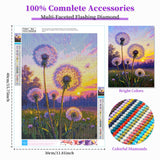 BWFY 12 Pack Diamond Art Kits for Adults,5D Diamond Painting Kits for Adults,Flower Series Paint with Numbers Diamonds for Home Wall Decor Festival Gift, 12x16 Inch BWFY