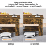 Yaheetech Coffee Table, 47.5in Lift top Coffee Table with Hidden Compartment and Storage Shelf, Lift Tabletop Dining Table for Living Room Reception Room, Rustic Brown Yaheetech