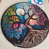 Wooden Puzzle for Adults, 200 Piece Irregular Animal Shaped Wooden Jigsaw Puzzles, Unique Puzzles for Adults, Creative Gift for Teenagers and Adults (The Pattern is Protected by Copyright) WHJSG