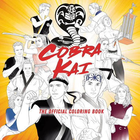 Cobra Kai: The Official Coloring Book WoodArtSupply