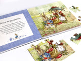Peter Rabbit / The World of Beatrix Potter My First Puzzle Book - Jigsaw Puzzles for kids, 10-page board book, 5 puzzles to enjoy Phidal