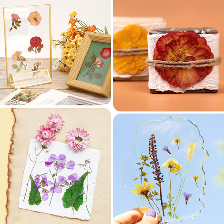 Aboofx Flower Press Kit, Craft Kits 11"x11" 10 Layers Wooden Flower Pressing Kit for Crafts Pressed Flowers and Plant for DIY Art, Preservation for Bookmark Frame Wedding Flower Drying Aboofx