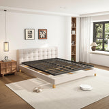 VIPSHOW 1.5 Inch Full Metal Box Spring with Round Corners - 3000 lbs Capacity, Low Profile Bed Slat Replacement Bunkie Board with Steel Slats, Noise-Free, Easy Assemble, Black VIPSHOW