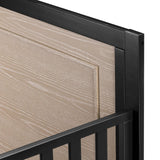 Carter's by DaVinci Radley 4-in-1 Convertible Crib in Ebony & Coastwood, Greenguard Gold Certified DaVinci