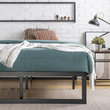 ZINUS Abel Metal Platform Bed Frame, Mattress Foundation with Steel Slat Support, No Box Spring Needed, Easy Assembly, King ZINUS