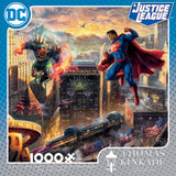 Ceaco - Thomas Kinkade - DC Comics - Superman Man of Steel - 1000 Piece Jigsaw Puzzle Ceaco