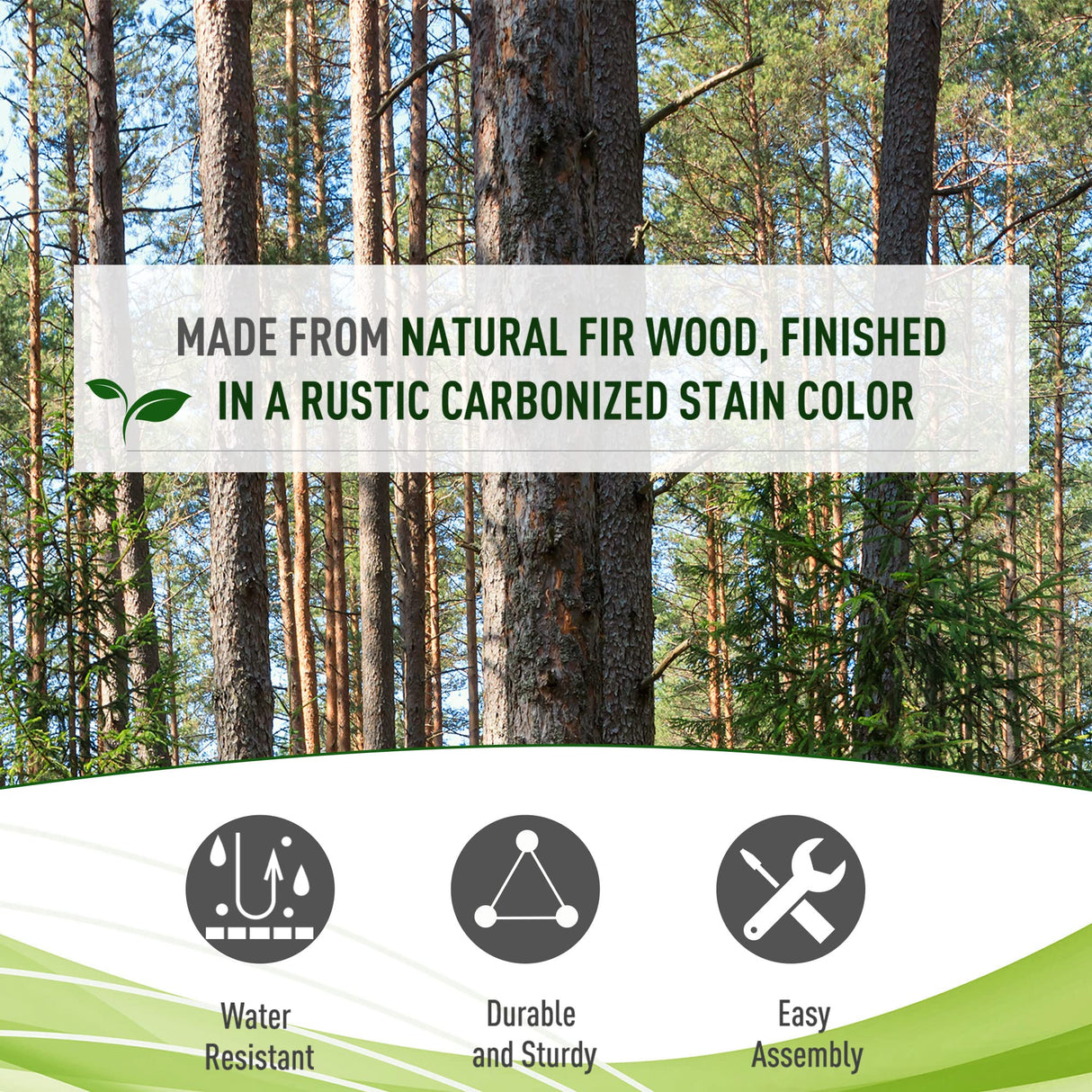 Outsunny 79in Wooden Garden Arbor Arch Trellis with Classic Countryside Style, Pergola Style Roof for Climbing Vines for Ceremony Party Weddings Outsunny