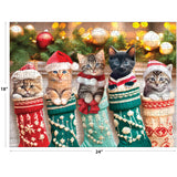 RoseArt - Kodak - Kitten Stockings - 350 Piece Jigsaw Puzzle for Adults RoseArt