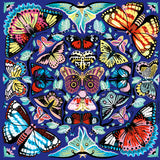 Mudpuppy Kaleido-Butterflies Jigsaw Puzzle, 500 Pieces, 20” x 20” – Ages 8+ – Colorfully Arranged in a Kaleidoscope View Pattern – Fun and Challenging Family Puzzle – Fun Indoor Activity Abrams