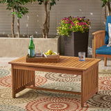 Christopher Knight Home Grace Outdoor Acacia Wood Coffee Table, Brown Patina Finish Christopher Knight Home