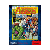 AQUARIUS Marvel Avengers Puzzle (500 Piece Jigsaw Puzzle) - Officially Licensed Marvel Merchandise & Collectibles - Glare Free - Precision Fit - 14 x 19 Inches AQUARIUS