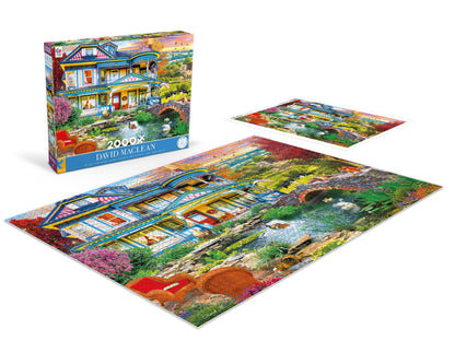 Ceaco - David Maclean - Country Home - 2000 Piece Jigsaw Puzzle - WoodArtSupply