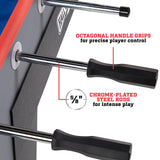 Hall of Games 56” Arcade Foosball Gaming Table Competition Size, Durable and Stylish with Tabletop Sports Soccer Balls, Perfect for Family Game Rooms Hall of Games