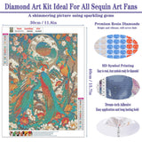 FORLAND Phoenix Diamond Painting Kits for Adults Beginners - 5D DIY Cute Animals Art Full Drill Kits Painting Crafts for Home Wall Decor, Diamond Art Kits,Paint with Diamonds,12X16inch FORLAND
