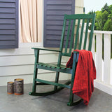 Cambridge Casual Solid Wood Bentley Porch Rocking Chair, Hunter Green Cambridge Casual