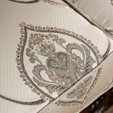 Furniture of America Adelaide Traditional Upholstered Sofa with Rolled Armrests and Button Tufted Back, Wooden Comfortable Couch for Living Room, Office, Bedroom, 2-Seater Loveseat, Dark Cherry/Beige Furniture of America