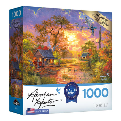 RoseArt - Abraham Hunter - The Best Day - 1000 Piece Jigsaw Puzzle for Adults