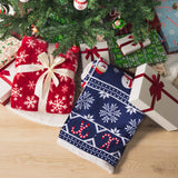 PAVILIA Premium Christmas Sherpa Throw Blanket | Red Snowflake Decoration, Fleece, Plush, Warm, Cozy Reversible Microfiber Holiday Blanket 50 x 60 PAVILIA