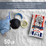 U.S. Silica Large 50 Pound Fully Washed Easy to Use Ultimate Finely Graded Soft and Comfortable Sandbox Play Sand, Snow White Premium Play Sand