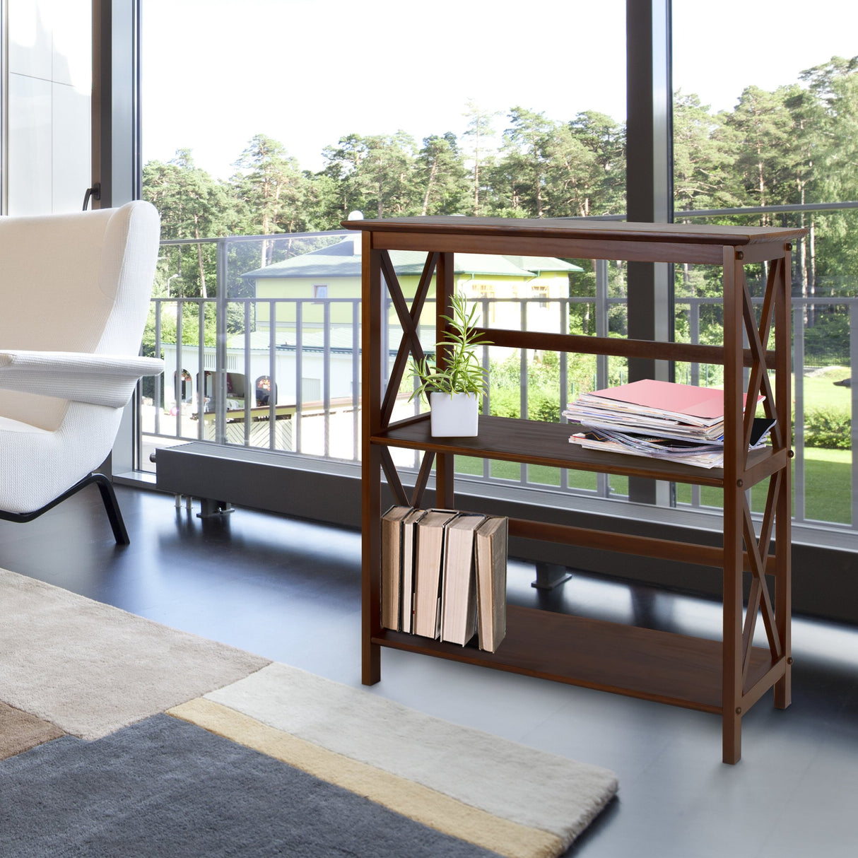 Casual Home Shelf Bookcase Casual Home