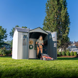 Lifetime Outdoor Storage Shed, 10 x 8 Foot, Gray Lifetime