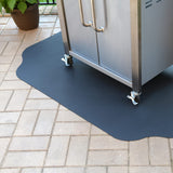 GRILLTEX Under the Grill Protective Deck and Patio Mat, 36 x 56 inches,Black GRILLTEX