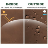 JANCANOPY Gazebo Replacement Cover for Grill Gazebo Model L-GG001PST-F, (Brown) JANCANOPY