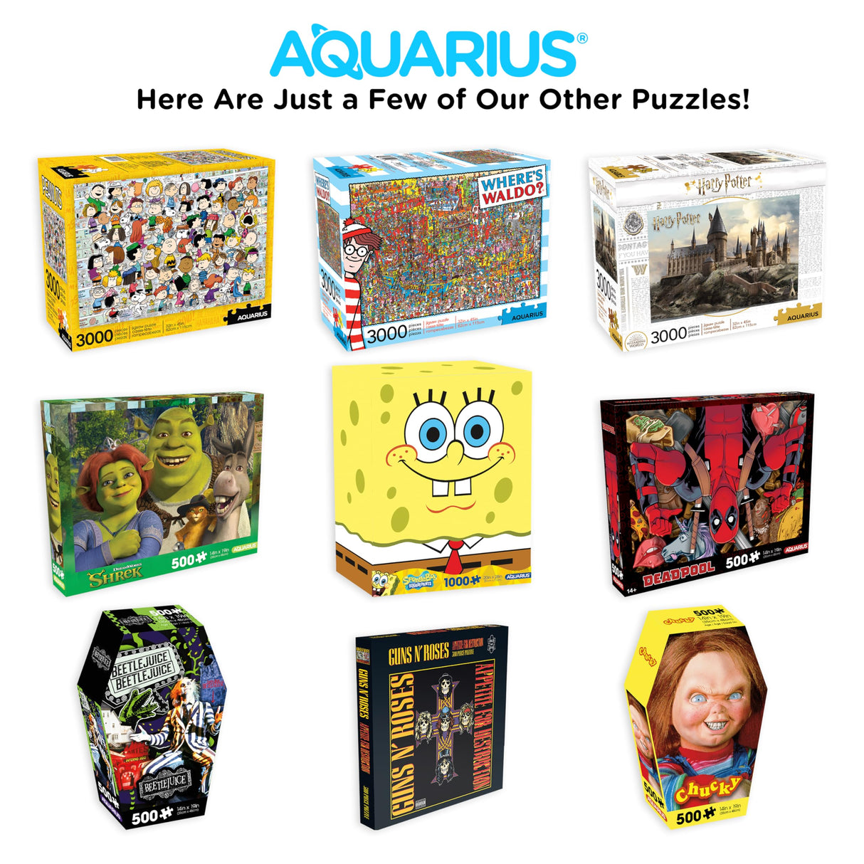 AQUARIUS Spongebob Painty The Pirate 1000pc Puzzle (1000 Piece Jigsaw Puzzle) - Glare Free - Precision Fit - Officially Licensed SongeBob SqaurePants Merchandise & Collectibles -22x28 Inches AQUARIUS