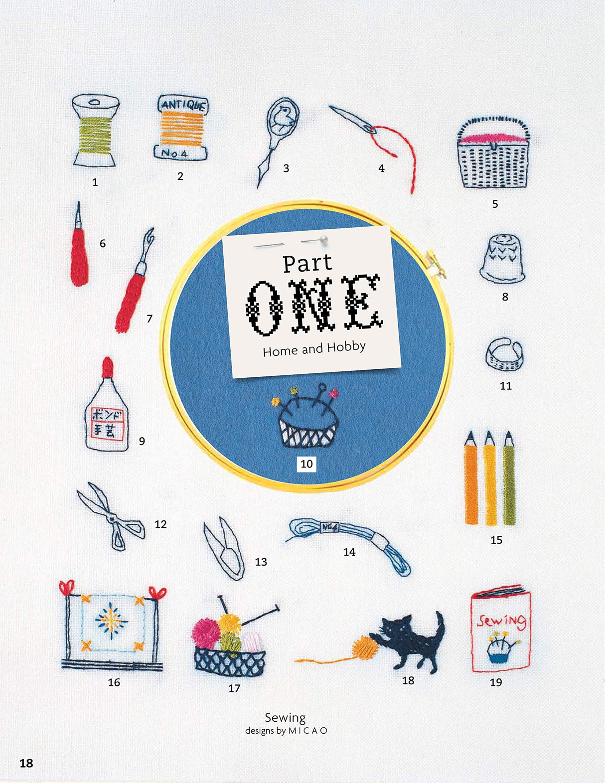 500 Simply Charming Designs for Embroidery: Easy-to-Stitch Monograms and Motifs (Design Originals) Patterns for the Home, Holidays, Food, Animals, and Borders, with Stitch Guide and Gallery Design Originals