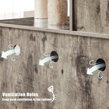 Yaheetech Litter Box Enclosure with Cat Tree, All-in-one Indoor Kitten House w/Scratching Posts, Wooden Cat Litter Box Furniture w/Kitty Condo, Platform, Greige/Beige Yaheetech