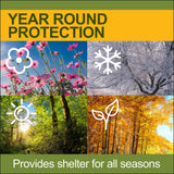 New Yard 12 x 20 x 7 ft Heavy Duty All Steel Carport – All-Weather Steel Canopy Shelter and Steel Frame for Cars, Trucks, Boats, and Outdoor Equipment NEW YARD