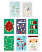 American Greetings Deluxe Christmas Card Bundle, Bulk Variety (40-Count) Papyrus