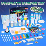 160+ Experiments Science Kit for Kids Ages 3 4 5 6 7 8, STEM Toys for 9-12 Year Old Boys Girls, Educational Chemistry Physical Learning Set for Kids Birthday Ideas VigorFun