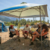 Coleman Oasis Instant Pop-Up Canopy Tent with Side Wall Attachment, 10x10ft Portable Shelter with Simple Setup & Takedown, Wheeled Carry Bag Included Coleman