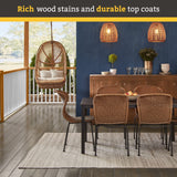 Cabot Wood Toned Stain + Sealer, Low VOC Exterior Natural Wood Stain, Cedar, Gallon Cabot