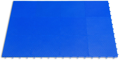 Big Floors DT40EVGN DuraGrid Outdoor Modular Interlocking Multi-Use Plastic Deck Tile, 40 Pack, Evergreen Big Floors