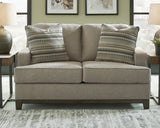 Signature Design by Ashley Kaywood Modern Loveseat with Accent Pillows, Gray Signature Design by Ashley