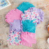 Melissa & Doug Created by Me! Flower Fleece Quilt No-Sew Craft Kit (48 squares, 4 feet x 5 feet) Melissa & Doug