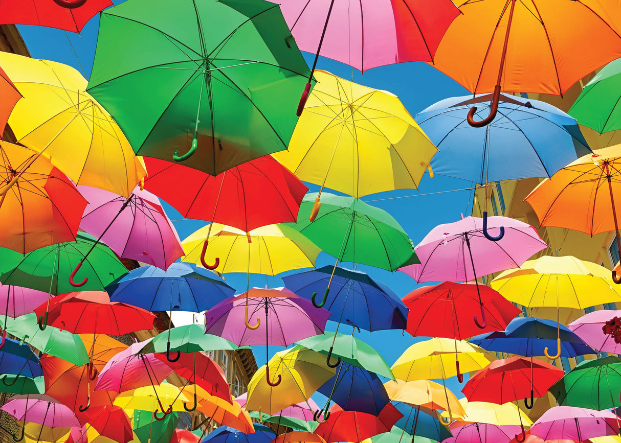All the Umbrellas 1000 Piece Puzzle PETER PAUPER PRESS