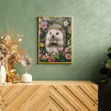 Aestalrcus Hedgehog Diamond Painting Kits for Adults, Animal Diamond Art Kits for Adults, 5D Gem Art and Crafts for Gift Home Wall Decor 12x16 Inch Aestalrcus