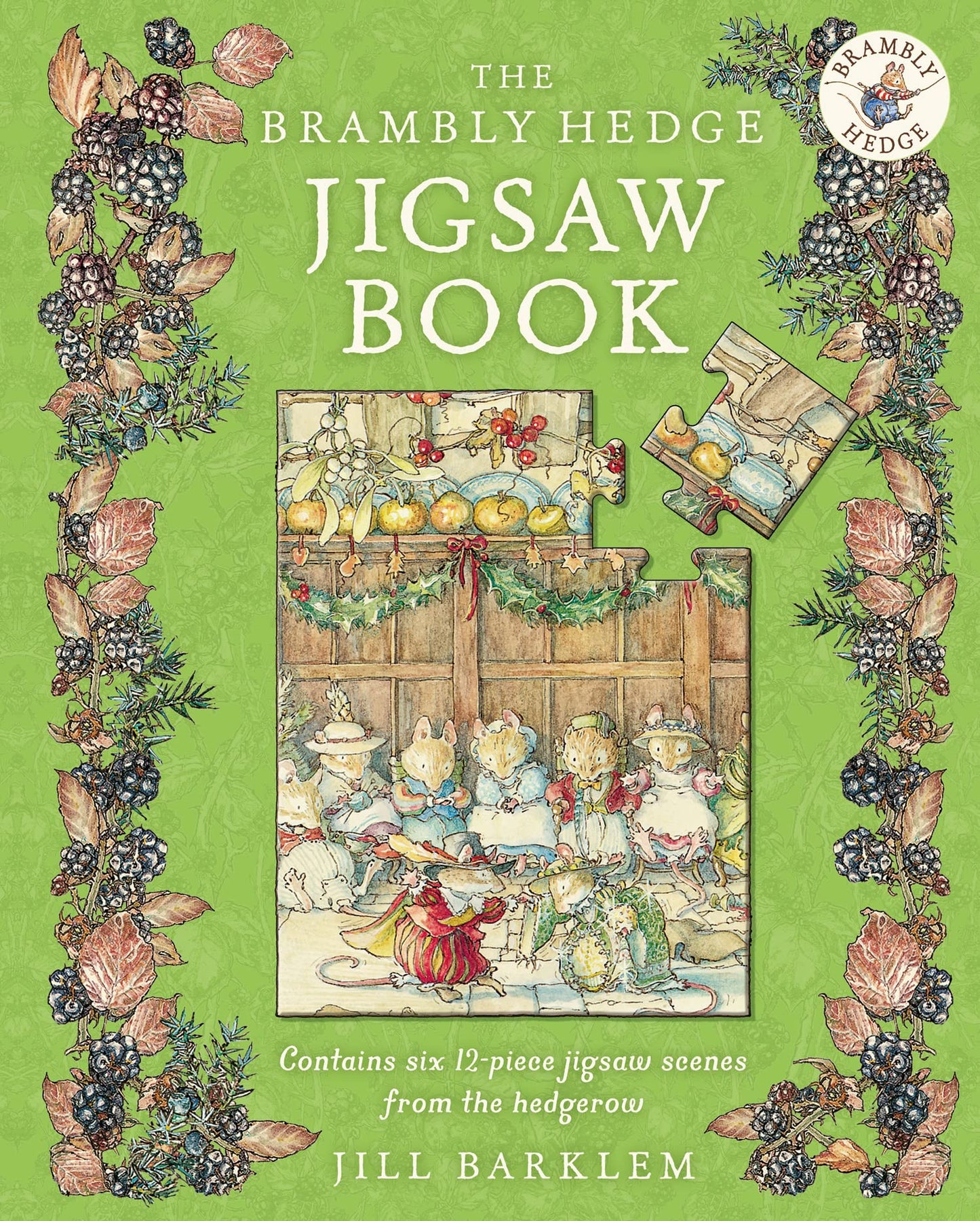 The Brambly Hedge Jigsaw Book: This fantastic new illustrated puzzle book takes readers through the seasons and includes the classic story! The perfect gift for kids!