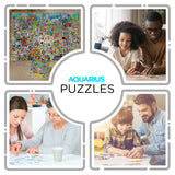 Aquarius Spongebob Squarepants Puzzle (3000 Piece Jigsaw Puzzle) - Officially Licensed Spongebob Merchandise & Collectibles - Glare Free - Precision Fit - 32 x 45 Inches AQUARIUS