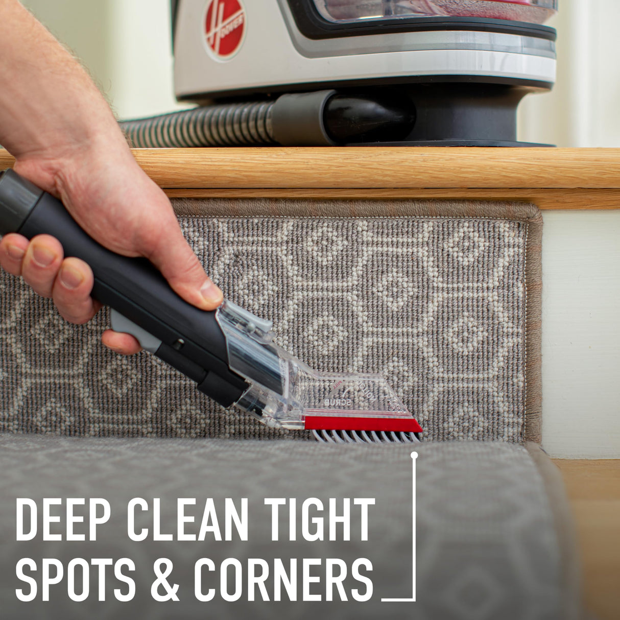 Hoover CleanSlate Plus Portable Carpet + Upholstery Spot Cleaner Machine, Powerful Suction with Versatile Tools, Pet Stain Remover, Car and Auto Detailer, Pair with Hoover Carpet Cleaner Solution Hoover