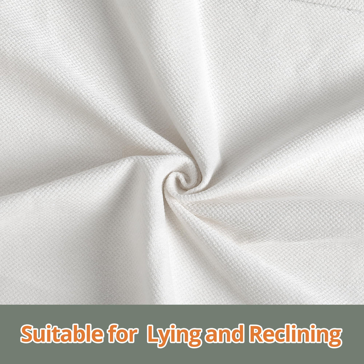 LIKIMIO Sofas Couches for Living Room, with Storage Wide Armrest, 80" Chenille 3 Deep Seater Couch, Skin-Friendly, Easy to Install(Beige) LIKIMIO